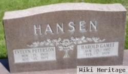 Harold Gamet Hansen