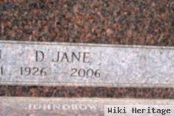 D. Jane De Wulf