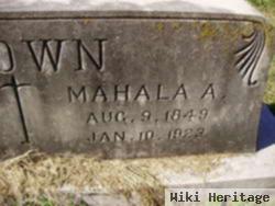 Mahala A. Mcfarland Brown