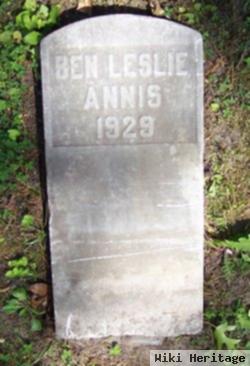 Ben Leslie Annis