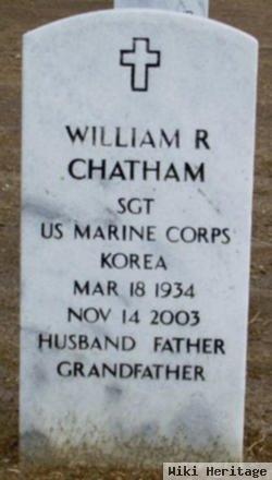 Sgt William Riley Chatham