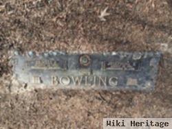 Ernest F Bowling