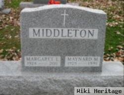 Margaret L Copp Middleton