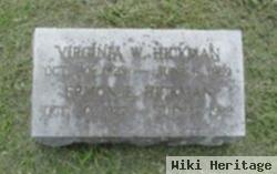 Virginia W. Hickman