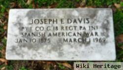 Pvt Joseph Edward Davis