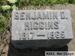 Benjamin D Higgins