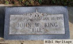 John W. "bill" King