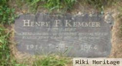 Henry F Kemmer