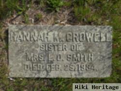 Hannah M. Crowell