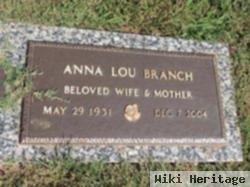 Anna Lou Pauley Branch