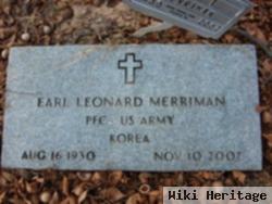 Earl Leonard Merriman