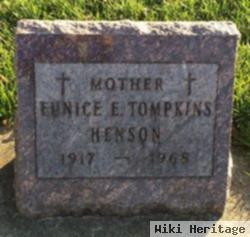 Eunice E Tompkins Henson