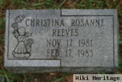 Christina Rosanne Reeves