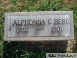 Alphonsa Catherine Redlinger Berg