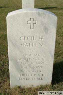 Cecil W. Wallen