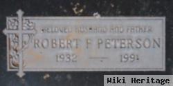 Robert F Peterson