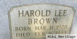 Harold Lee Brown