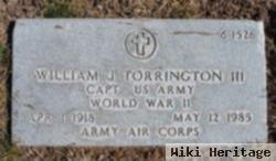 William J Torrington, Iii