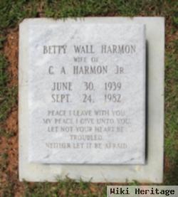 Betty Jean Wall Harmon