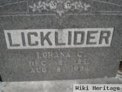 Lorana Caroline Pike Licklider