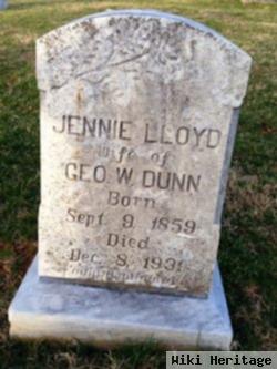 Jennie Lloyd Dunn