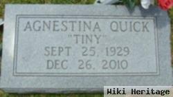 Agnestina "tiny" Quick