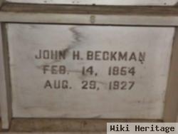 John Henry Beckman