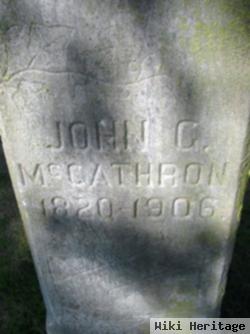 John G Mccathron