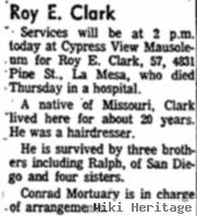 Roy Elmer Clark