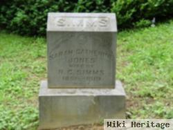 Sarah Catherine Jones Simms