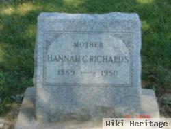 Hannah C Richards