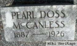 Mary Pearl Doss Mccanless