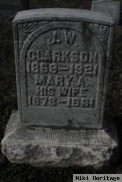 Mary Alice Josephine "josie" Browning Clarkson