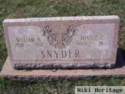 William B Snyder