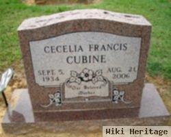 Cecelia Frances Jones Cubine