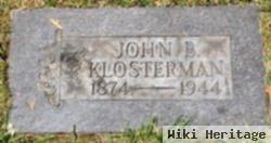 John B Klosterman