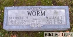 Gertrude H Worm