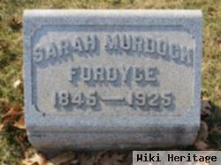 Sarah Jane Murdock Fordyce