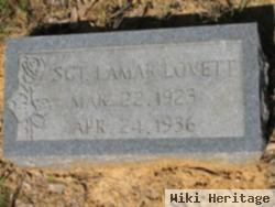 Sgt Lamar Lovett