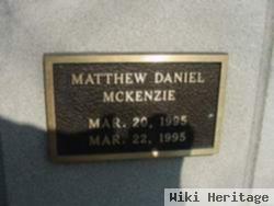 Matthew Daniel Mckenzie