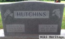 Phyllis E Hutchins