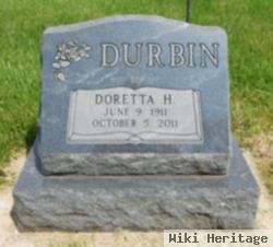 Doretta H. Bronson Durbin