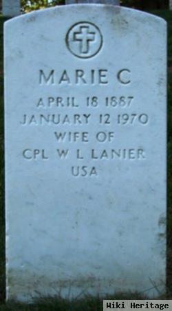 Marie C Lanier