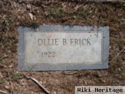 Ollie B. Dobbins Frick