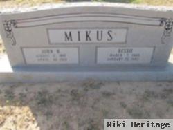 John H Mikus