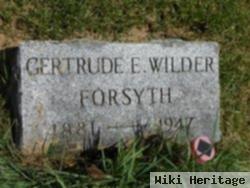 Gertrude E. Wilder Forsyth