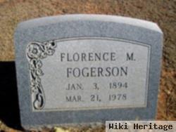 Florence M. Money Fogerson