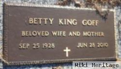 Betty King Goff