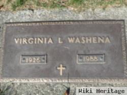 Virginia Lee Mcglothern Washena