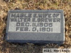 Mable Evangeline "mickey" Clements Brewer